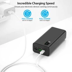 Batterie Portable De 50000 MAh Toospon -Monde Electronique Batterie charge ULTRA RAPIDE 50 000 mAh Toospon