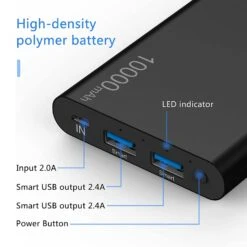 Batterie De Secours 10000mah 8 Batterie De Secours 10000mah -Monde Electronique Batterie de Secours 10000mah haute densite polymer