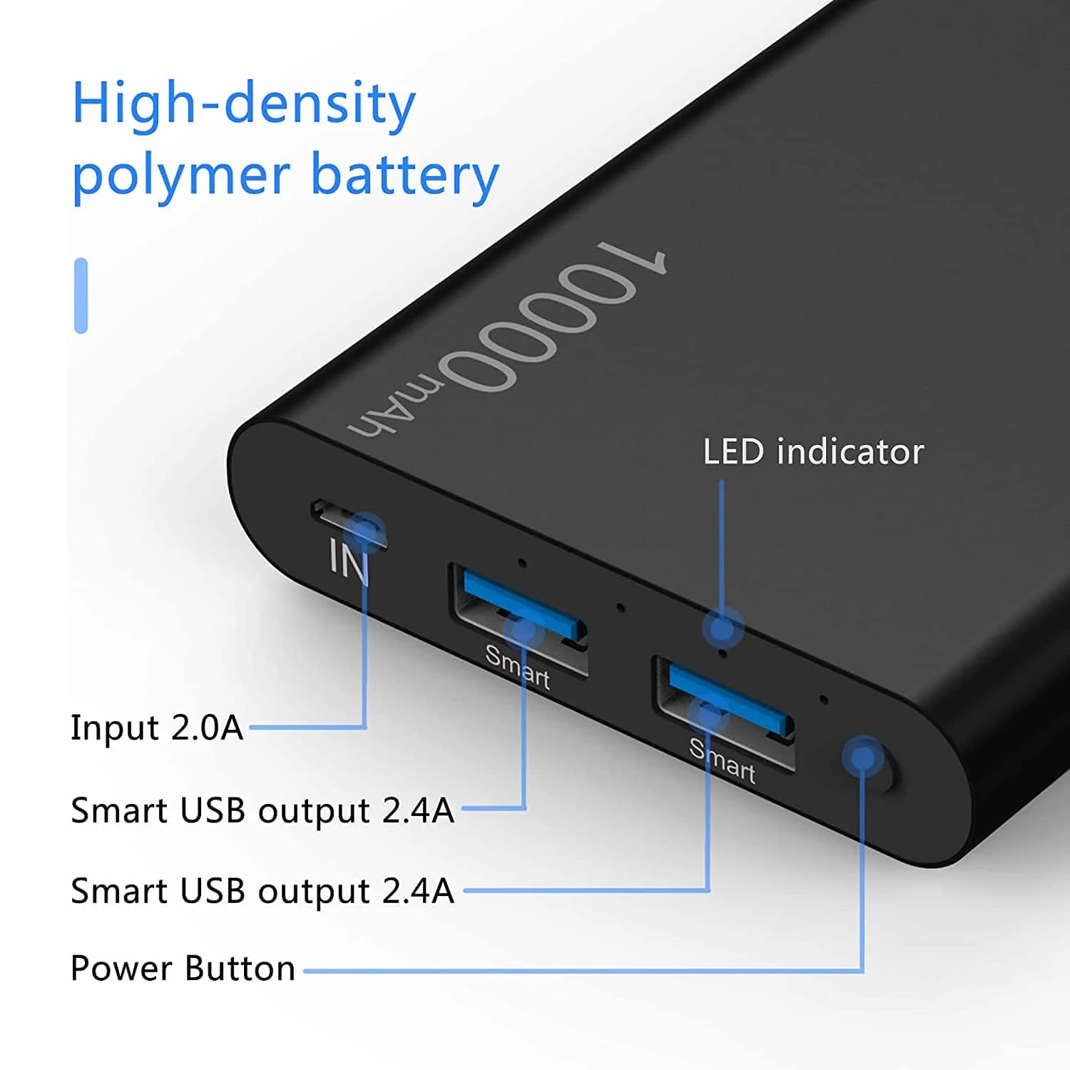 Batterie De Secours 10000mah 5 Batterie De Secours 10000mah – Image 3