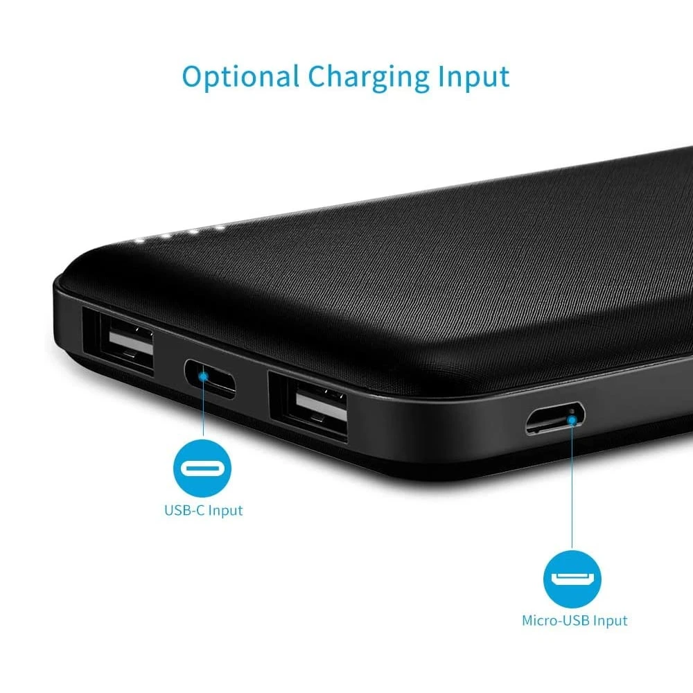 Batterie Externe 10000mAh Moxnice 5 Batterie Externe 10000mAh Moxnice – Image 3