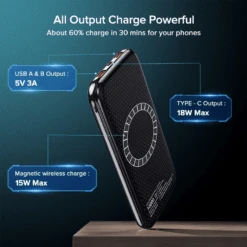 Batterie Externe 10000mAh QOOVI 8 Batterie Externe 10000mAh QOOVI -Monde Electronique Batterie externe 10000mAh QOOVI puissance et caracteristiques