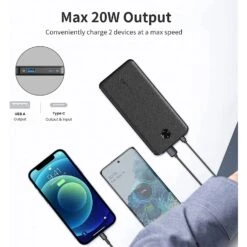 Batterie Externe 10000mAh SIXTHGU -Monde Electronique Batterie externe 10000mAh SIXTHGU 20 watts