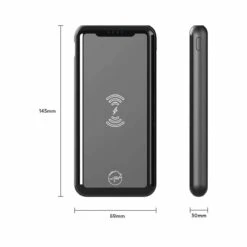 Batterie Externe à Induction 10000mAh -Monde Electronique Batterie externe 10000mAh a induction petite taille 1