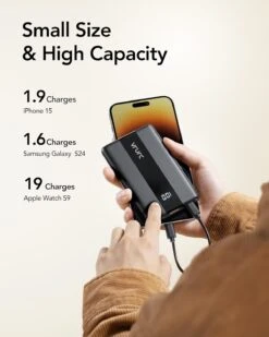 Batterie Externe 10000mAh Avec Support Vélo -Monde Electronique Batterie externe 10000mAh avec support velo capacite