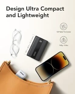 Batterie Externe 10000mAh Avec Support Vélo -Monde Electronique Batterie externe 10000mAh avec support velo design