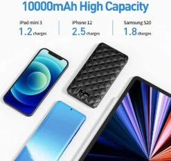 Batterie Externe 10000mAh IWalk -Monde Electronique Batterie externe 10000mAh iWalk grande capacite