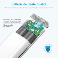 Batterie Externe 10000mAh Petite Et Puissante 9 Batterie Externe 10000mAh Petite Et Puissante -Monde Electronique Batterie externe 10000mAh petite et puissante haute qualite