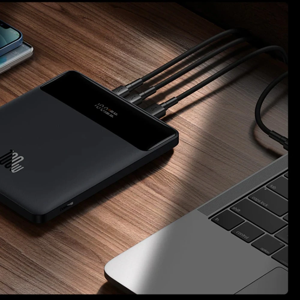 Batterie Externe 100W Baseus 20000mAh 4 Batterie Externe 100W Baseus 20000mAh – Image 2