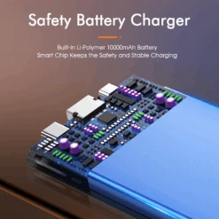 Batterie Externe 10000mAh 2 Ports De Sortie 8 Batterie Externe 10000mAh 2 Ports De Sortie -Monde Electronique Batterie externe 2 ports de sortie securisee