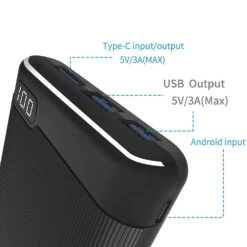 Batterie Externe 20000mAh BSYYO -Monde Electronique Batterie externe 20000mAh BSYYO ports USB