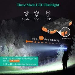 Batterie Externe Solaire Portable 17 Batterie Externe Solaire Portable -Monde Electronique Batterie externe 20000mAh Blavor Solaire lampe de poche