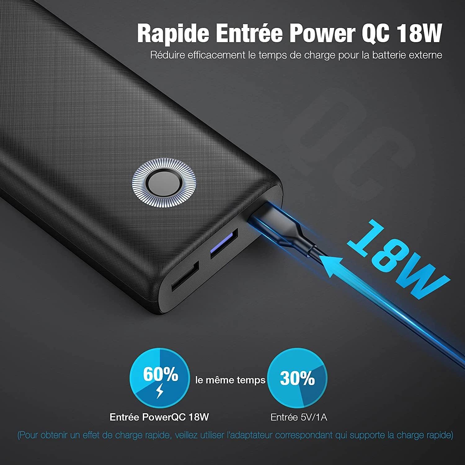 Batterie Externe EnergyCell 20000mAh 4 Batterie Externe EnergyCell 20000mAh – Image 2