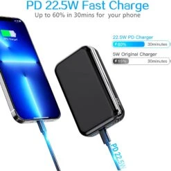 Batterie Portable 20000 MAh Posugear MINI -Monde Electronique Batterie externe 20000mAh Posugear MINI charge rapide