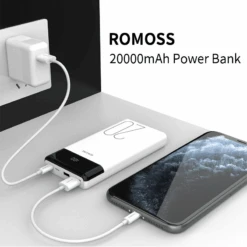 Batterie Externe 20000mAh Romoss -Monde Electronique Batterie externe 20000mAh Romoss charge pendant quelle charge
