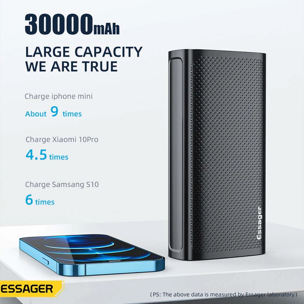 Batterie Portable Essager 30000 MAh 8 Batterie Portable Essager 30000 MAh – Image 6