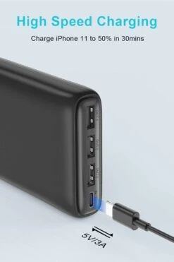 Batterie Externe 26800 MAh Riapow 12 Batterie Externe 26800 MAh Riapow -Monde Electronique Batterie externe 26800 mAh Riapow ports usb