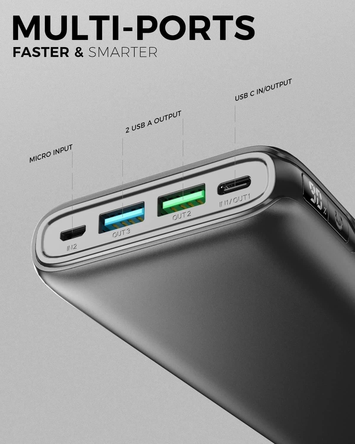 Batterie Externe 26800 MAh Bilivein 7 Batterie Externe 26800 MAh Bilivein – Image 5