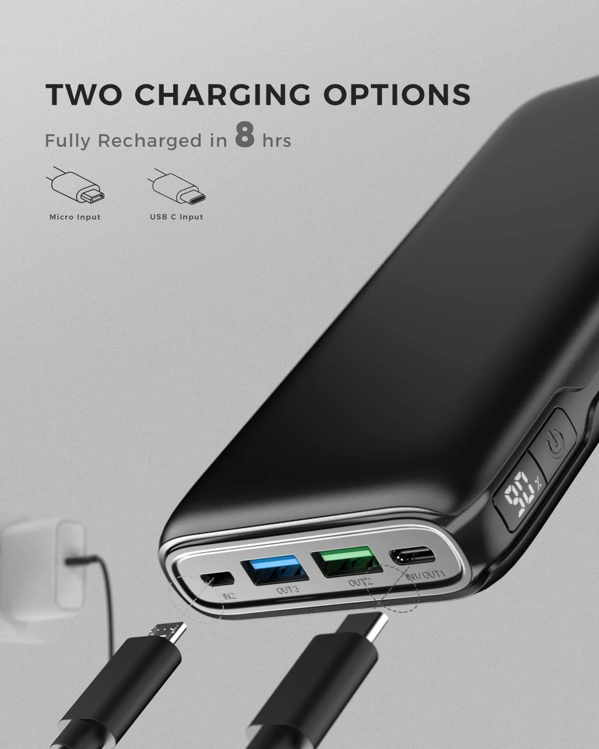 Batterie Externe 26800 MAh Bilivein 9 Batterie Externe 26800 MAh Bilivein – Image 7