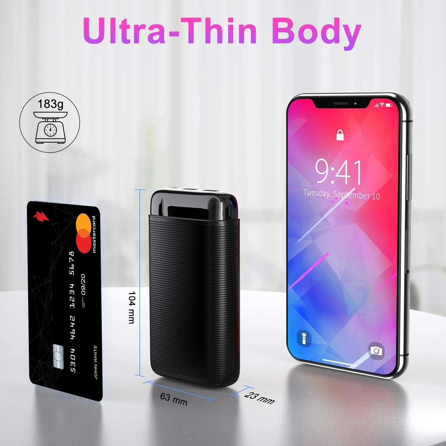 Batterie Externe 10000mAh 4 Ports USB 6 Batterie Externe 10000mAh 4 Ports USB – Image 4