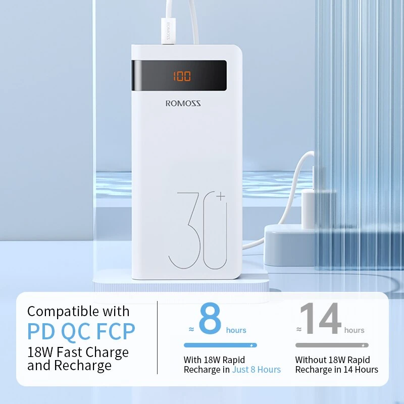 Batterie Externe 30000mAh Romoss 4 Batterie Externe 30000mAh Romoss – Image 2