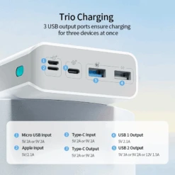 Batterie Externe 30000mAh Romoss 9 Batterie Externe 30000mAh Romoss -Monde Electronique Batterie externe 30000 mAh Romoss triple charge