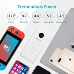 Batterie Externe 30000mAh SW30 -Monde Electronique Batterie externe 30000mAh SW30 capacite enorme