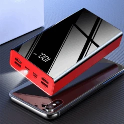 Batterie Externe 40000mAh Black Mirror -Monde Electronique Batterie externe 40000mAh Black Mirror lampe de poche