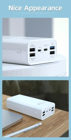 Batterie Externe 40000mAh Konfulon -Monde Electronique Batterie externe 40000mAh Konfulon double photo