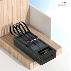 Batterie Externe 50000mAh Bowlfull 8 Batterie Externe 50000mAh Bowlfull -Monde Electronique Batterie externe 50000mAh Bowlfull cables integres