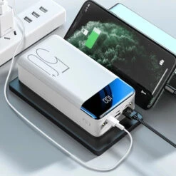 Batterie Externe De 50000mAh Caseier 7 Batterie Externe De 50000mAh Caseier -Monde Electronique Batterie externe 50000mAh Caseier iphone