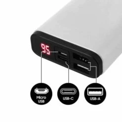 Batterie Externe AKASHI 10000mAh -Monde Electronique Batterie externe AKASHI 10000mAh ports usb