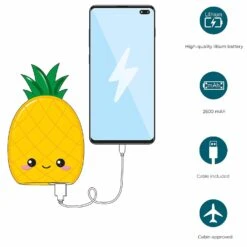 Batterie Externe Originale Ananas 8 Batterie Externe Originale Ananas -Monde Electronique Batterie externe Ananas samsung