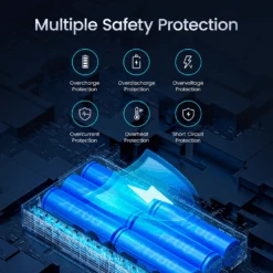 Batterie Externe Aohi 30000 MAh 100W -Monde Electronique Batterie externe Aohi 30000 mAh 100W securise