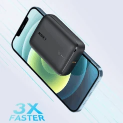 Batterie Externe 10000mAh Aukey 8 Batterie Externe 10000mAh Aukey -Monde Electronique Batterie externe Aukey de 10000mAh charge tres rapide 3x plus rapide