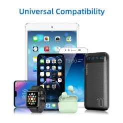 Batterie Externe Compacte Et Portable -Monde Electronique Batterie externe Compacte et Portable compatibilite universelle