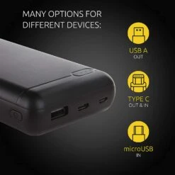 Batterie Externe Intenso 20000mAh -Monde Electronique Batterie externe Intenso 20000mAh ports USB