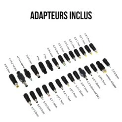 Batterie Externe Krisdonia 25000mAh -Monde Electronique Batterie externe Krisdonia 25000mAh adaptateurs inclus