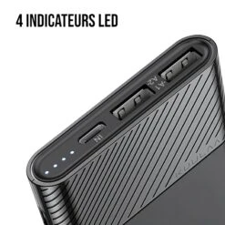 Batterie Externe -Monde Electronique Batterie externe Legere 10000mah led