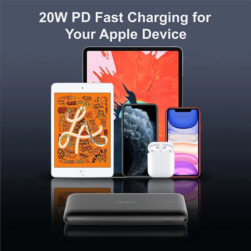 Batterie Externe OKZU 10000mAh 5 Batterie Externe OKZU 10000mAh – Image 3