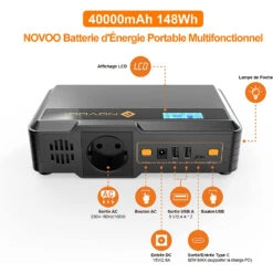 Batterie Externe PC Portable 40000 MAh 12 Batterie Externe PC Portable 40000 MAh -Monde Electronique Batterie externe PC Portable 40200mAh caracteristiques