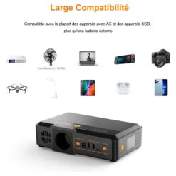 Batterie Externe PC Portable 40000 MAh 16 Batterie Externe PC Portable 40000 MAh -Monde Electronique Batterie externe PC Portable 40200mAh large compatibilite