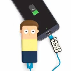 Batterie Externe Originale Rick And Morty -Monde Electronique Batterie externe PowerSquad Rick and Morty