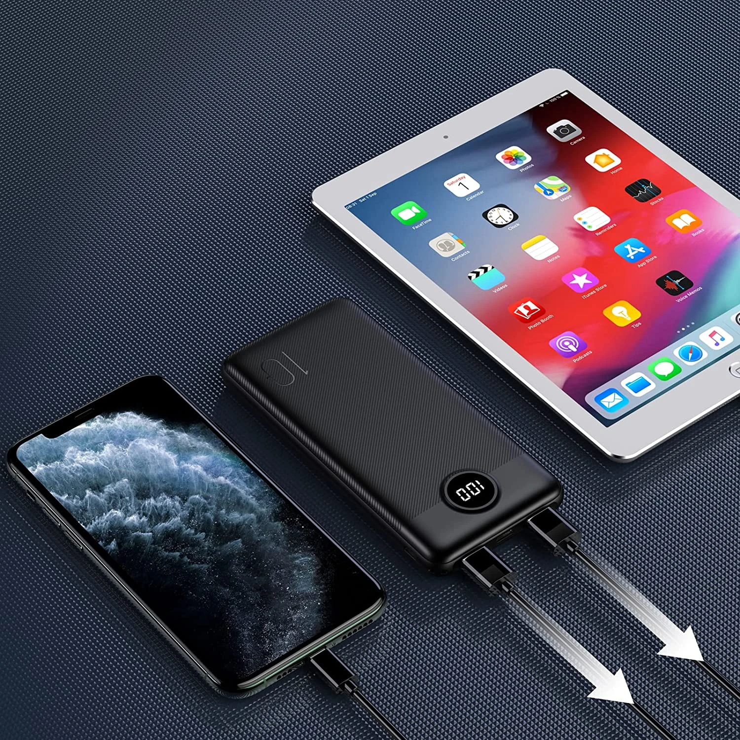 Batterie Externe Qecvec 10000 MAh 4 Batterie Externe Qecvec 10000 MAh – Image 2