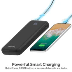 Batterie Externe Sabrent 20000 MAh -Monde Electronique Batterie externe Sabrent 20000mAh charge intelligente