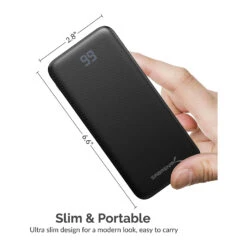 Batterie Externe Sabrent 20000 MAh -Monde Electronique Batterie externe Sabrent 20000mAh petite et portable