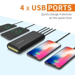 Batterie Portable Recharge Smartphone -Monde Electronique Batterie externe Samsung 50000mah charge simultanee