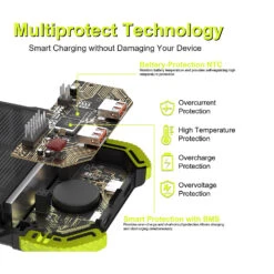 Batterie Externe Solaire 18W Type-C -Monde Electronique Batterie externe Solaire 18W Type C multiprotection