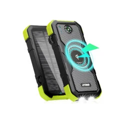 Batterie Externe Solaire 18W Type-C -Monde Electronique Batterie externe Solaire 18W Type C sans fil