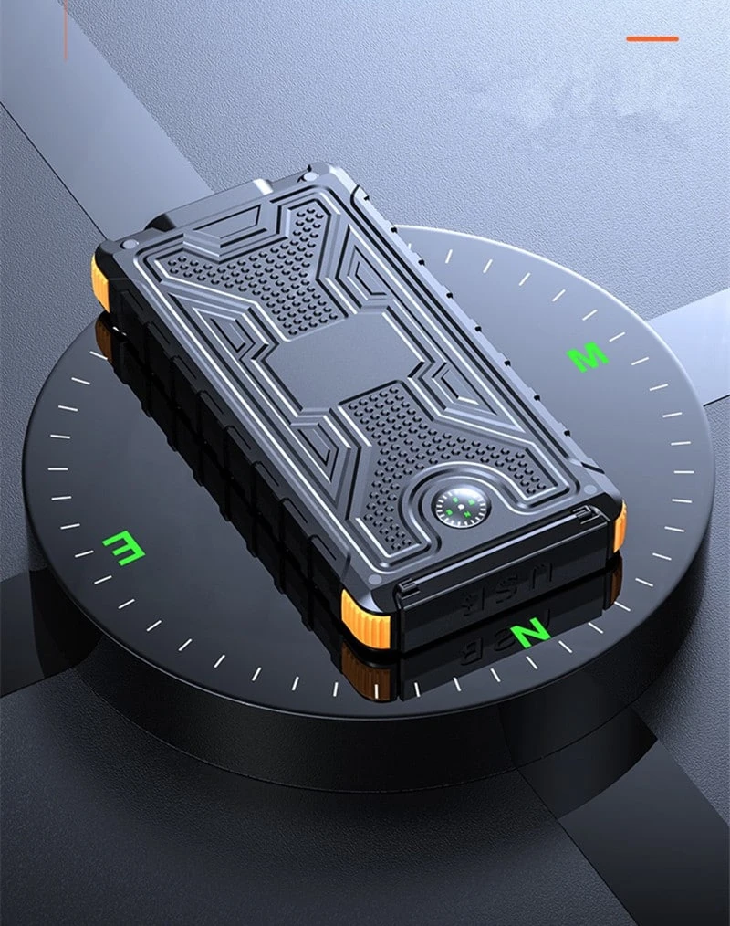 Batterie Externe Solaire 8000mAh 4 Batterie Externe Solaire 8000mAh – Image 2