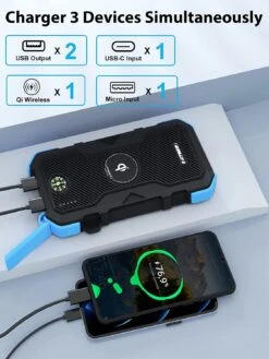 Batterie Rechargeable Solaire 12 Batterie Rechargeable Solaire -Monde Electronique Batterie externe Solaire Aikove options